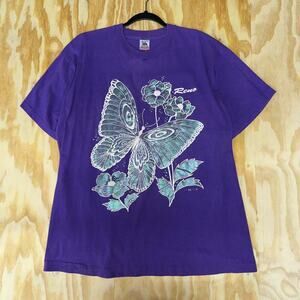 Vintage reno butterfly nature tourist 1990s wildlife t-shirt
